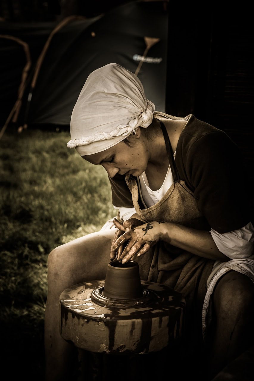 medieval, craftsman, history